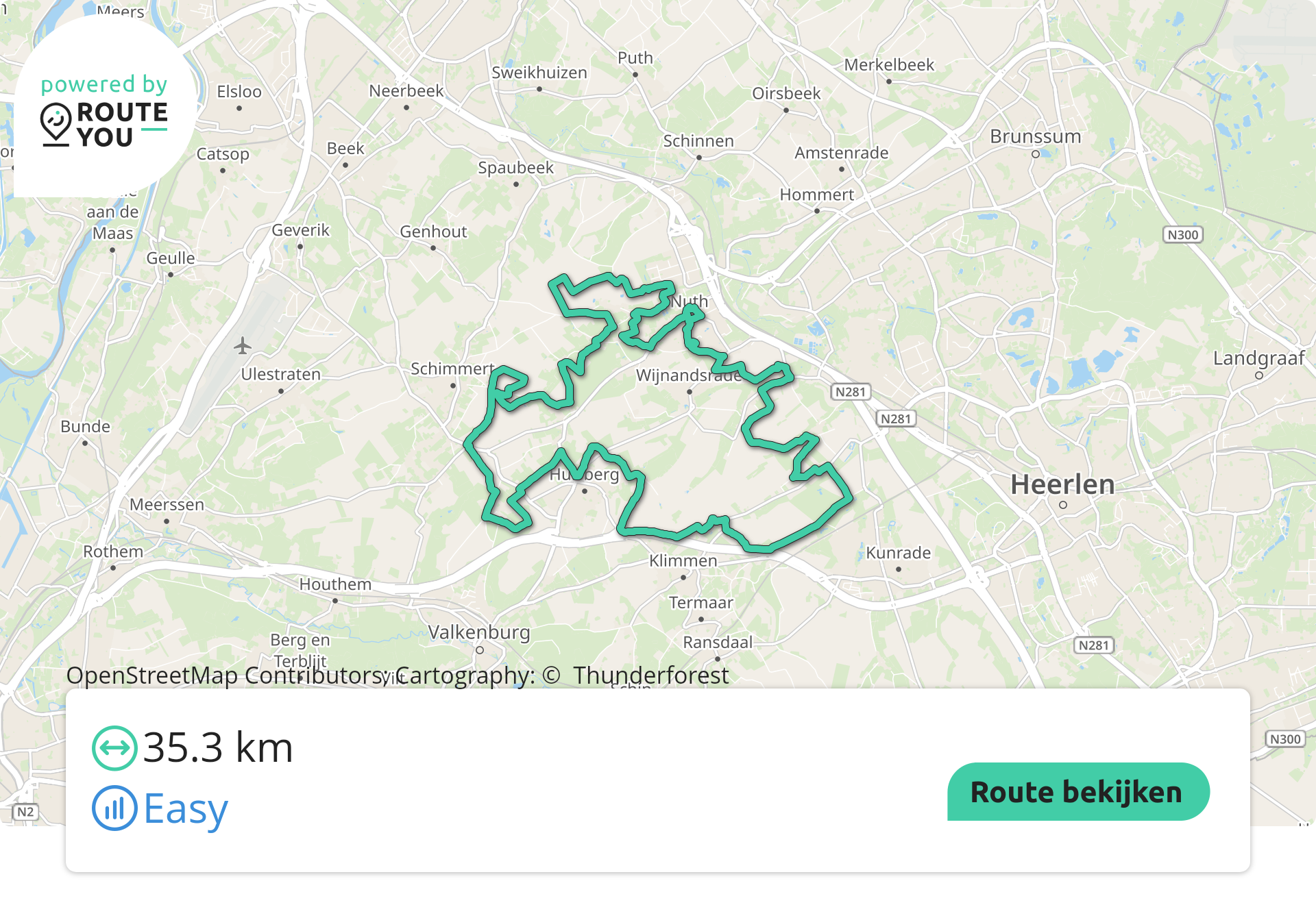 Nuth Voerendaal MTB-route