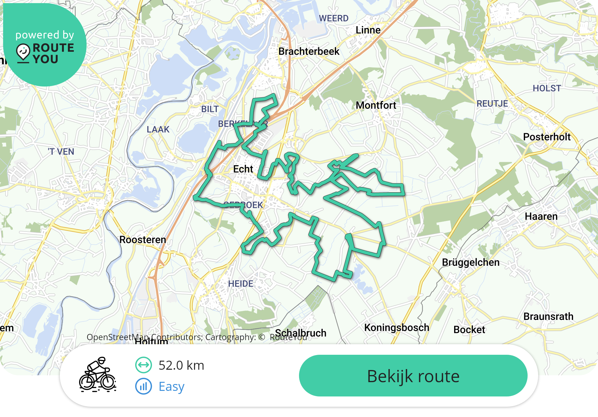 Echt-Susteren MTB-gravelroute