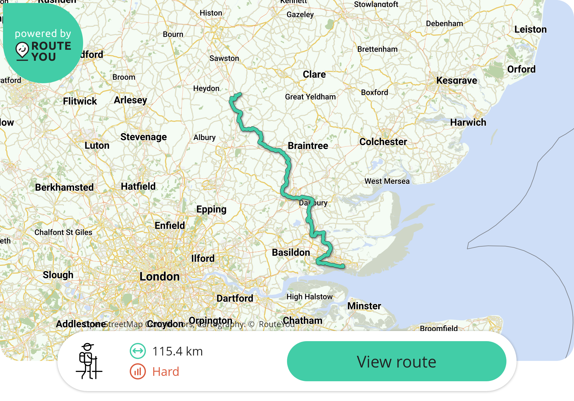 The Saffron Trail (from South to North)