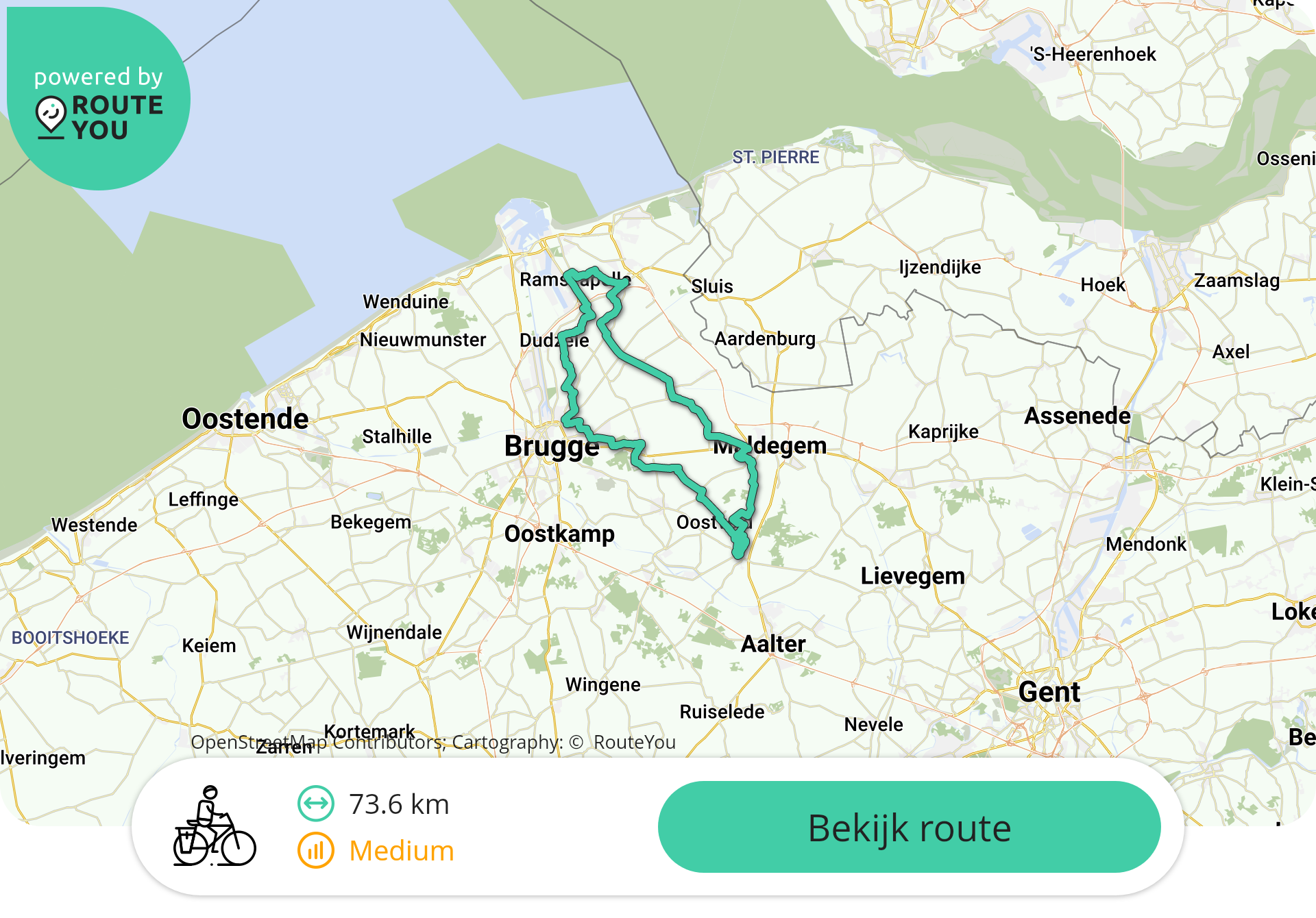 525 rit Ramskapelle (74km)