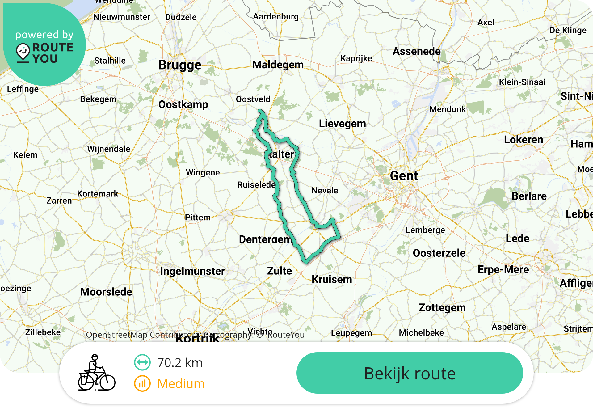 577 rit deinze