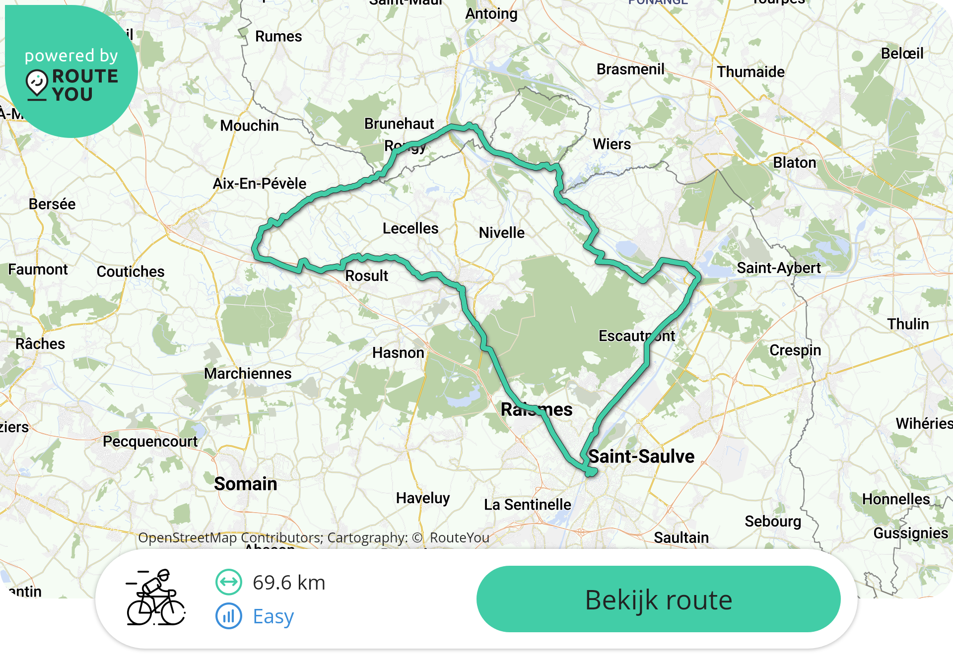Racefietsroute doorheen het oudste regionaal natuurpark in Frankrijk