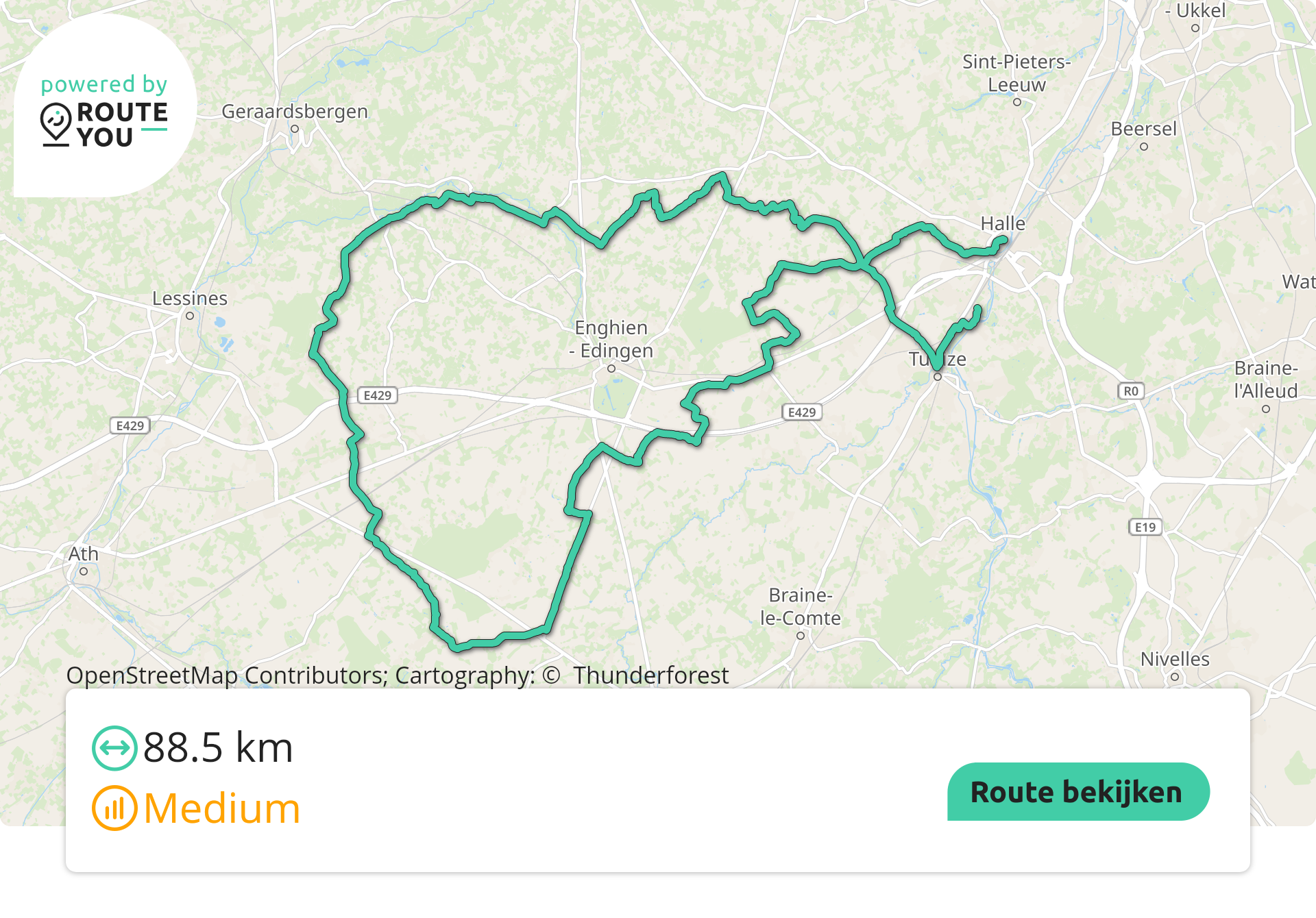 88 KM Halle-Thoricourt-Lembeek