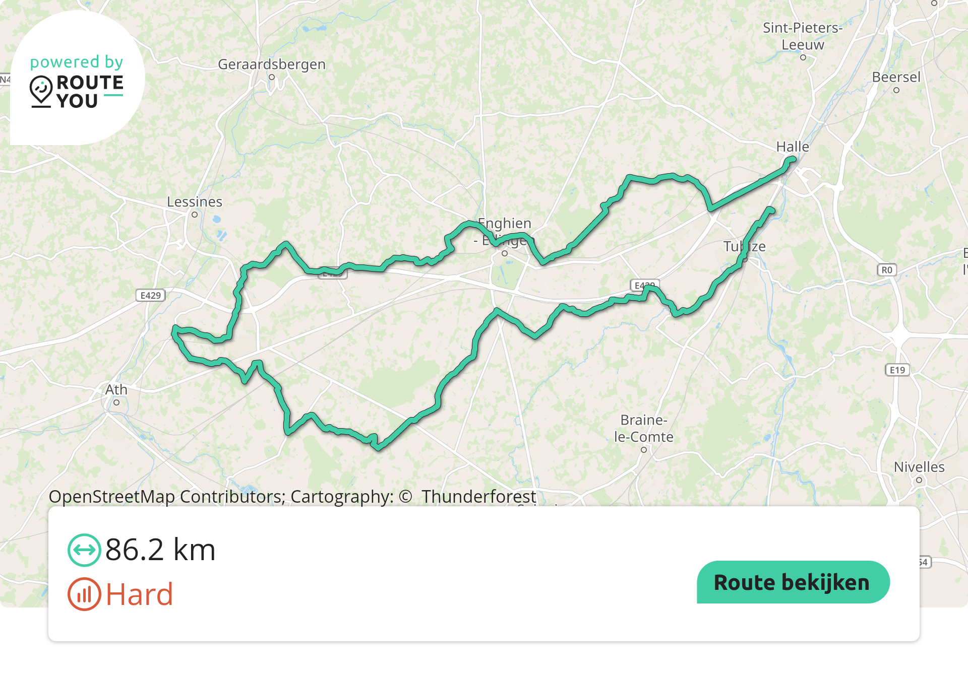 86 KM Halle-Isiéres-Lembeek