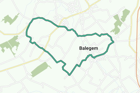 Scheldewindeke Recreatieve wandelroute RouteYou