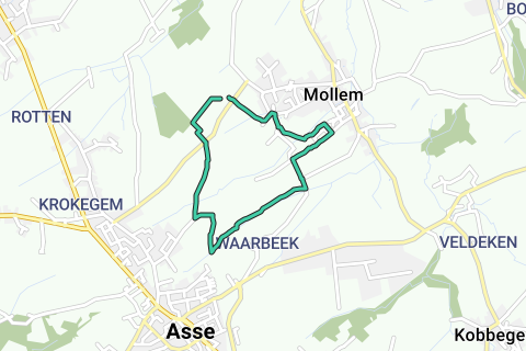 Mollem Wandelroute RouteYou