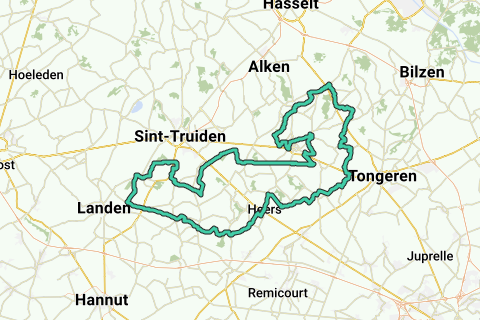 E313 ritDiepenbeekDiepenbeek 100km Racefietsroute RouteYou