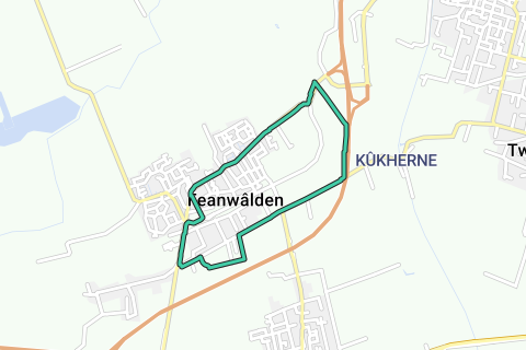 Feanwâlden Wandelroute RouteYou
