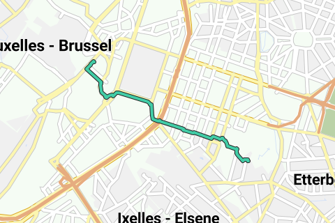 Brussel - Wandelroute | RouteYou