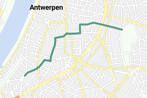 Antwerpen, station KMSKA - Wandelroute | RouteYou