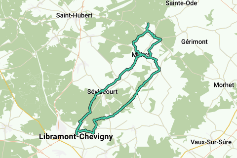 La Bataille des Ardennes à Libramont-Chevigny - Recreatieve fietsroute ...