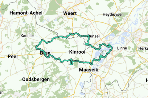 2025 80km Reppel - Stramproy - Thorn - Stevensweert - Tongerlo - Bree ...