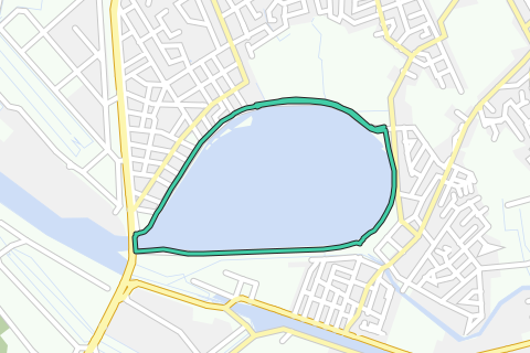 Bredene - spuikom 5.25km - Looproute | RouteYou