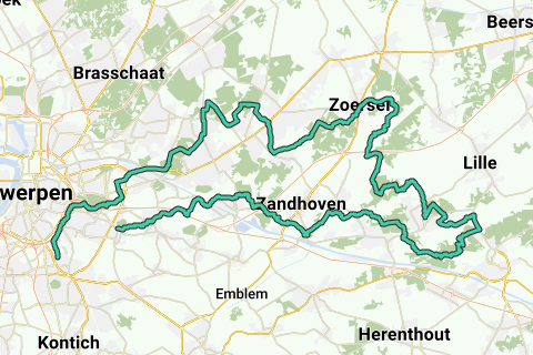 Gravel Grobbendonk - Gravelbikeroute | RouteYou