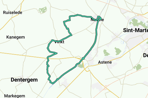 Nevele - Racefietsroute | RouteYou
