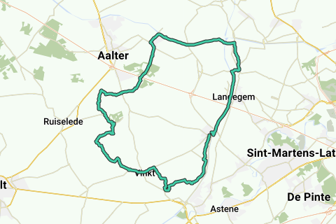 Door het land van Nevele - Recreatieve fietsroute | RouteYou