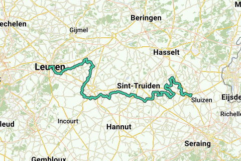 Tongeren Leuven Racefietsroute - 17210888 Nl 