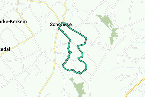 trail 6 5 km schorisse Joggingroute - 17213253 Nl 