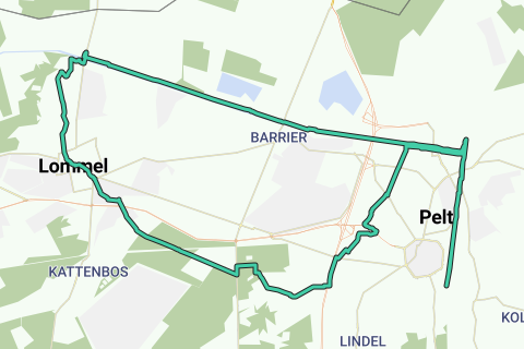 Overpelt Overpelt Lommel boer pelt - Recreatieve fietsroute | RouteYou