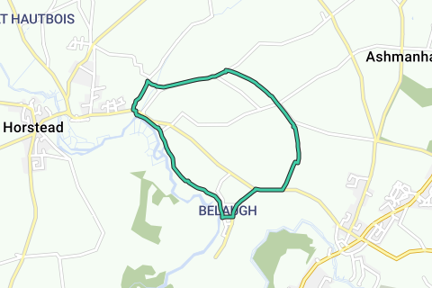 Bittern Line Walk 3 - Walking route | RouteYou
