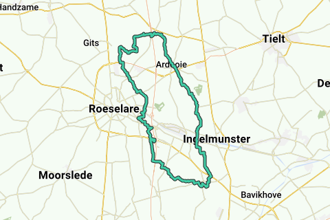 Mhd Maps MHD Classic - Gezinstocht - Stadsfietsroute | RouteYou