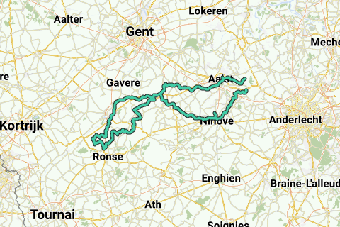 Meldert - koppenberg - paterberg 2026 - Racefietsroute | RouteYou