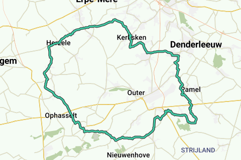 Lus Begint In Ninove 07 09 26 Racefietsroute RouteYou
