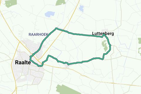 Luttenberg - Raalte - Fietsroute | RouteYou