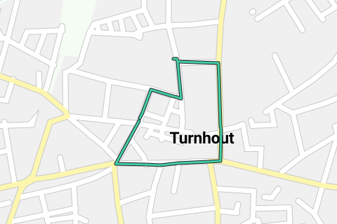 Stadswandeling Turnhout - Wandelroute | RouteYou