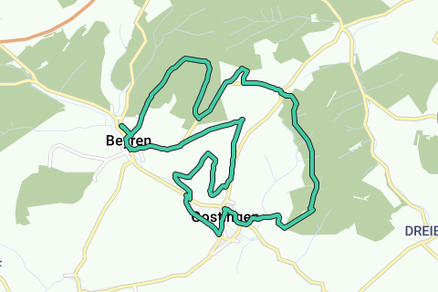The most beautiful routes in Flaxweiler