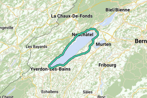 Tour lac neuchatel cheap velo