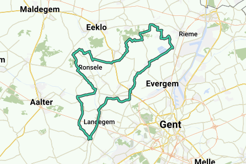 nevele-kluizen 2026 - Racefietsroute | RouteYou