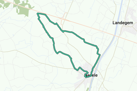 Cyriel Buyssewandeling Nevele - Recreatieve wandelroute | RouteYou