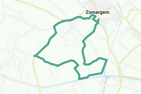 Zomergem Fietstocht - Recreatieve Fietsroute | RouteYou