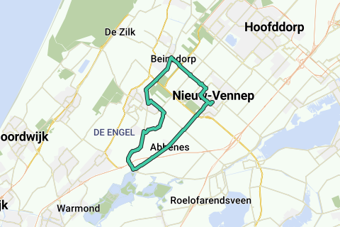 Thriller raken erotisch Nieuw-Vennep - Beinsdorp - Kaag - Nieuw-Vennep - Wandelroute | RouteYou