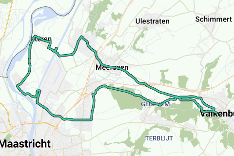 Route 1 vlak - Recreatieve fietsroute | RouteYou