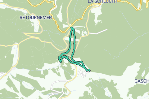 Trottinette  Refuge du Sotré - Massif des Vosges - Alsace - Lorraine