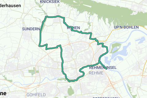 Radfahren und Wasser Liste der Gewässer in OstwestfalenLippe