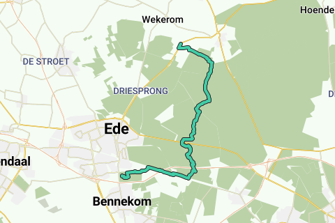 Trekvogelpad LAW-2 Ede-Otterlo - Wandelroute | RouteYou