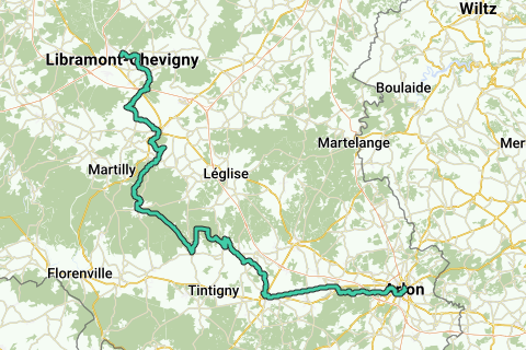 Aarlen - Libramont - Wandelroute | RouteYou