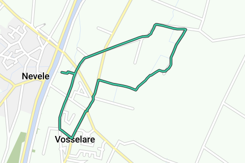 Nevele - Wandelroute | RouteYou