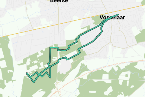 Beerse van Boskant naar Kerkstraat en terug - Wandelroute | RouteYou
