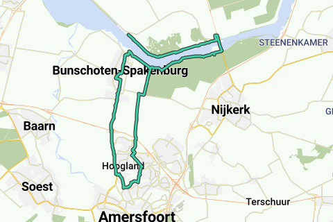 fietsroute bunschoten spakenburg