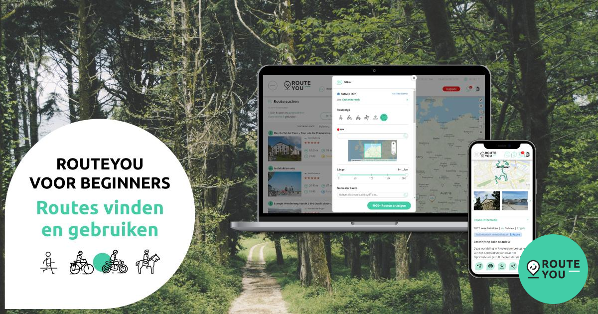 RouteYou beginnersopleidingen voorjaar 2024 RouteYou