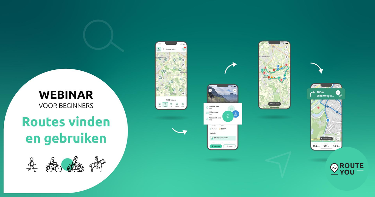 RouteYou Beginnersopleiding: routes vinden en gebruiken | RouteYou