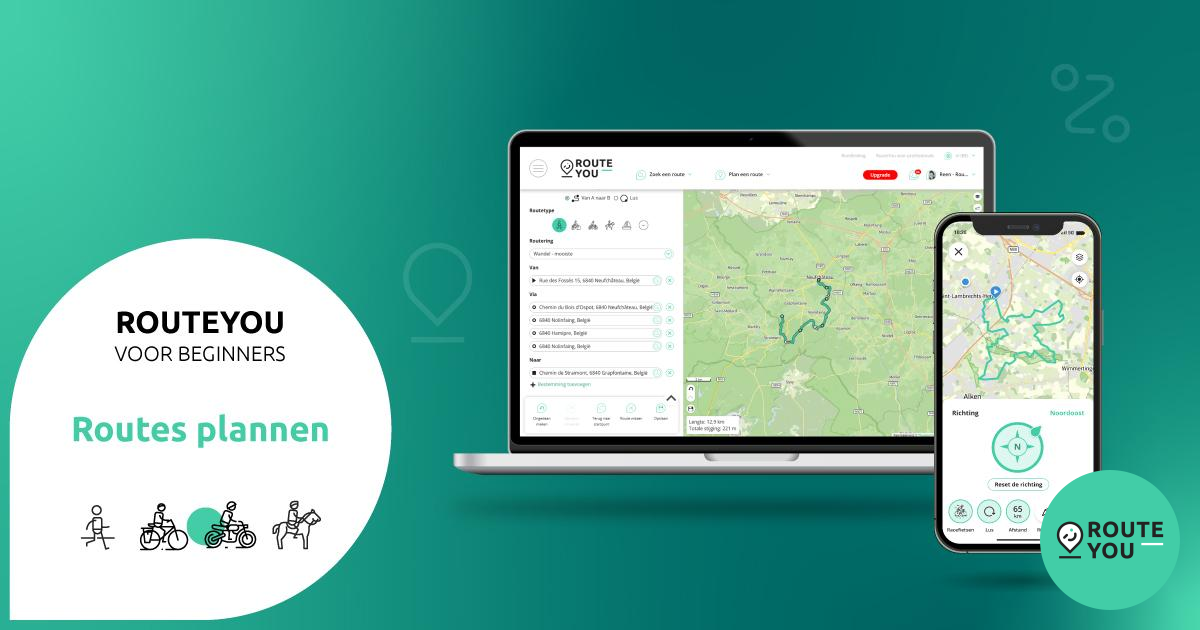 RouteYou voor beginners: routes plannen | RouteYou
