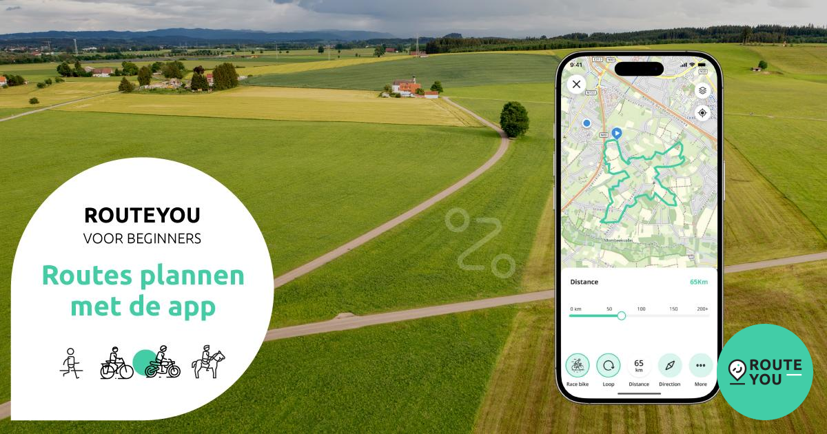 RouteYou Beginnersopleiding: Routes plannen met de app | RouteYou