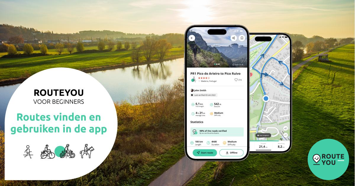 RouteYou Beginnersopleiding: Routes vinden en gebruiken via de app ...
