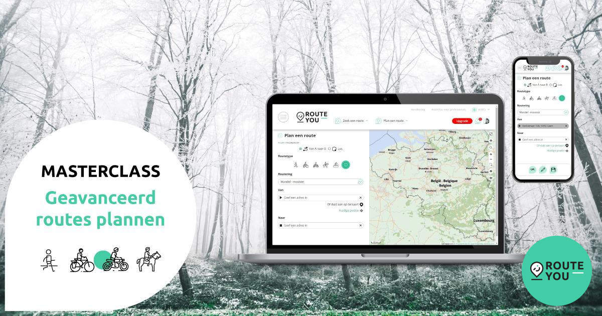 Ontdek hoe je geavanceerd routes kan plannen | RouteYou