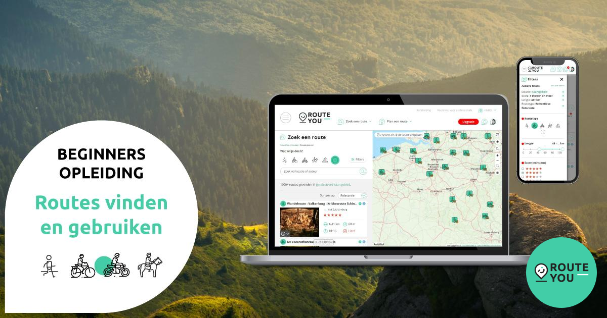 Routes vinden en gebruiken met RouteYou | RouteYou